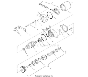 Starting Motor - A02ba38ca (4969936993d03) Schematic