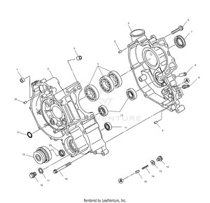 Crankcase - W97ch50a (4939993999d005) Schematic