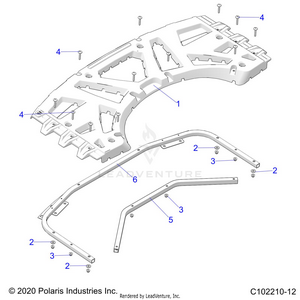 Body, Rear Rack - A21sxn85a4 (c102210-12) Schematic