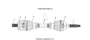 Front Drive Shaft - A05jd32aa (4994169416b10) Schematic