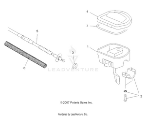 Steering, Controls And Throttle - A08dn50af/as/aw/az (49atvcontrols08x2500quad) Schematic