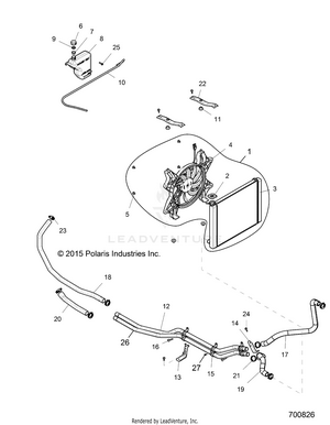 Engine, Cooling System - R16rge99a7/ae/av (7700826) Schematic