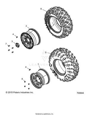 Wheels, Rear - R16rge99a7/ae/av (700844) Schematic
