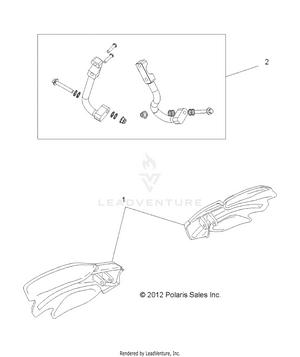 Body, Handguards - A20shz57ax/bx (49atvguard13850scram) Schematic