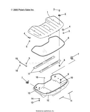 Front Storage Box - A05jd32aa (4999201699920169a09) Schematic