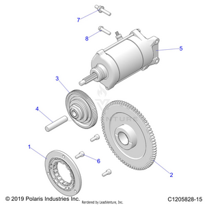 Engine, Starter - Z21rau92an/bn (c1205828-15) Schematic