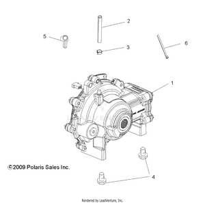 Drive Train, Front Gearcase Mounting - R11rc08ga/gh/fa/fh (49levtrans10sdw) Schematic