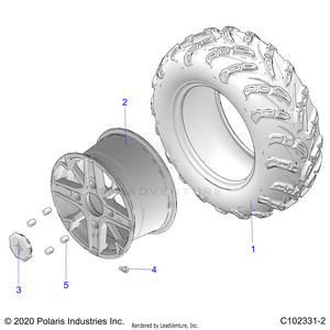 Wheels, Rear - A25sxe85a9/am/ap (c102331-2) Schematic