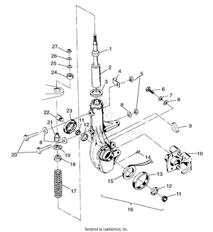 Front Strut Xplorer 400l W97cc38c (4939753975b004) Schematic