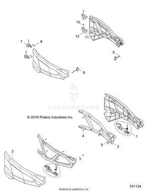 Body, Doors, Front - Z19vce99am (701134) Schematic