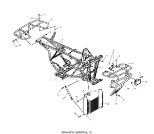 Bumper And Rack Mounting - A03ca32aa (4978627862a06) Schematic