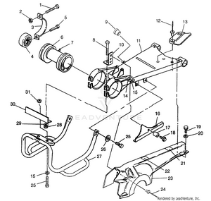 Swing Arm/guard Mounting Magnum 6x6 - W968744 And Magnum 6x6 Swedish - S968 (4936073607c008) Schematic