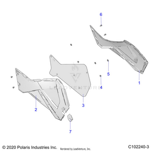 Body, Side Panels - A24shy57al/an (c102240-3) Schematic