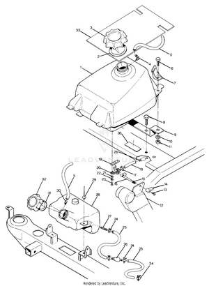 Fuel Tank Assembly (4918541854009a) Schematic