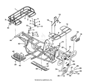 Bumper/rack Mounting Sportsman 4x4 / W938039 (4926382638003a) Schematic