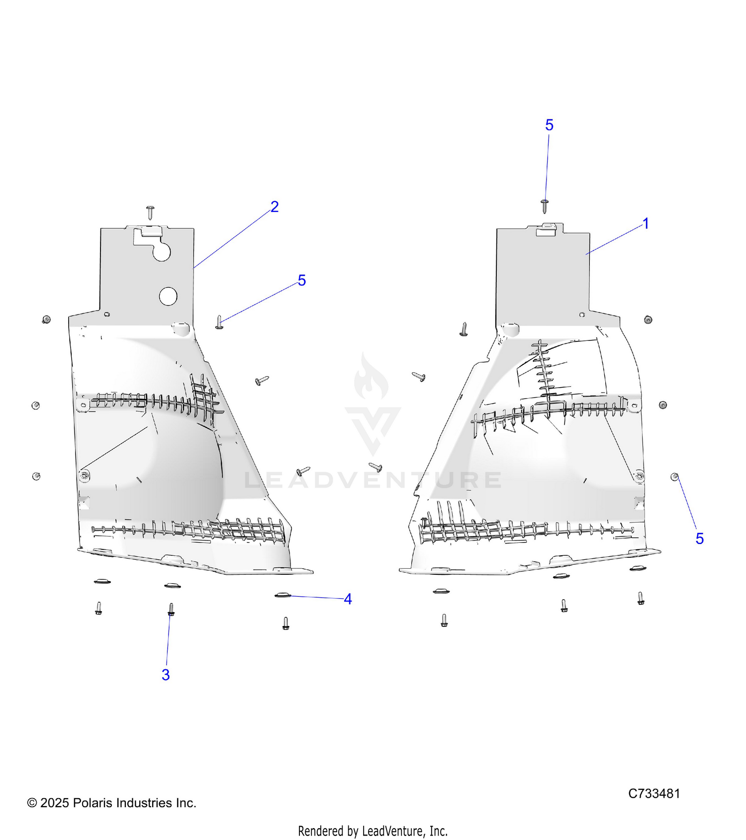 BODY, FLOOR FRONT - R26MAU57CP/EP (C733481)