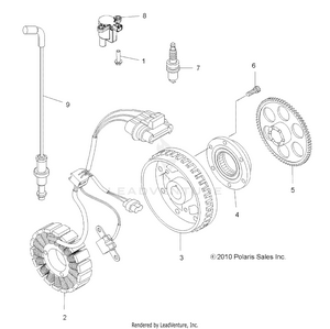 Electrical, Ignition System - A12tn55aa/az (49atvmagneto11sptrg550) Schematic