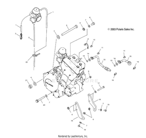 Engine Mounting - A04gj50aa/ab/ac/ad (4986168616a13) Schematic