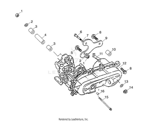 Engine Bracket - A03ka09ca/cb (4983138313a14) Schematic