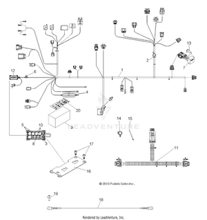 Electrical, Wire Harnesses - R11ty76ag/an/ar/av (49rgrharness118004x4eps) Schematic