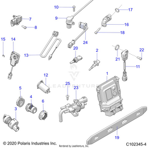 Electrical, Switches, Sensors, Ecu And Control Modules - A21sxz85an (c102345-4) Schematic