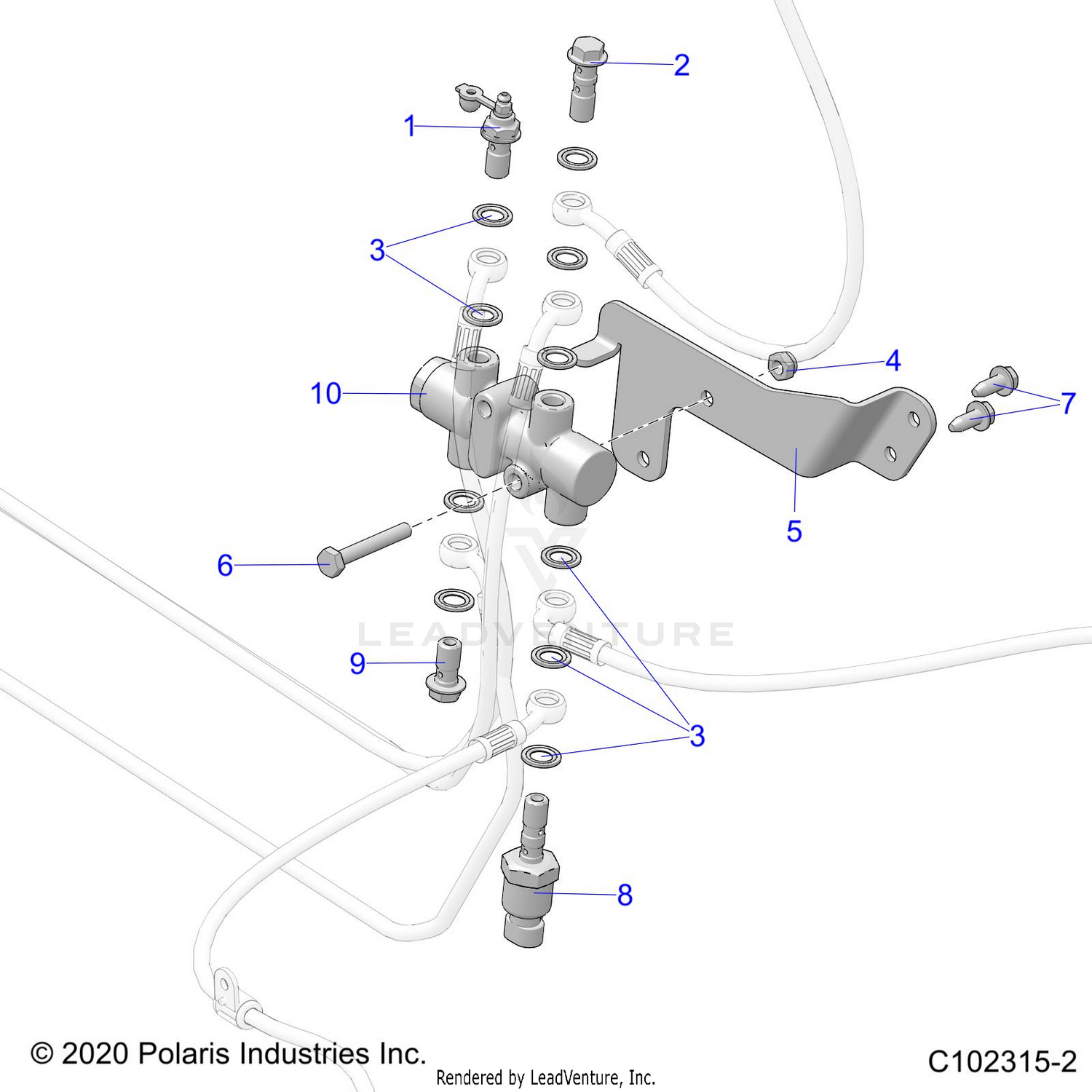BRAKES, VALVE SYSTEM - A26SHE57CK/EK/FK (C102315-2)