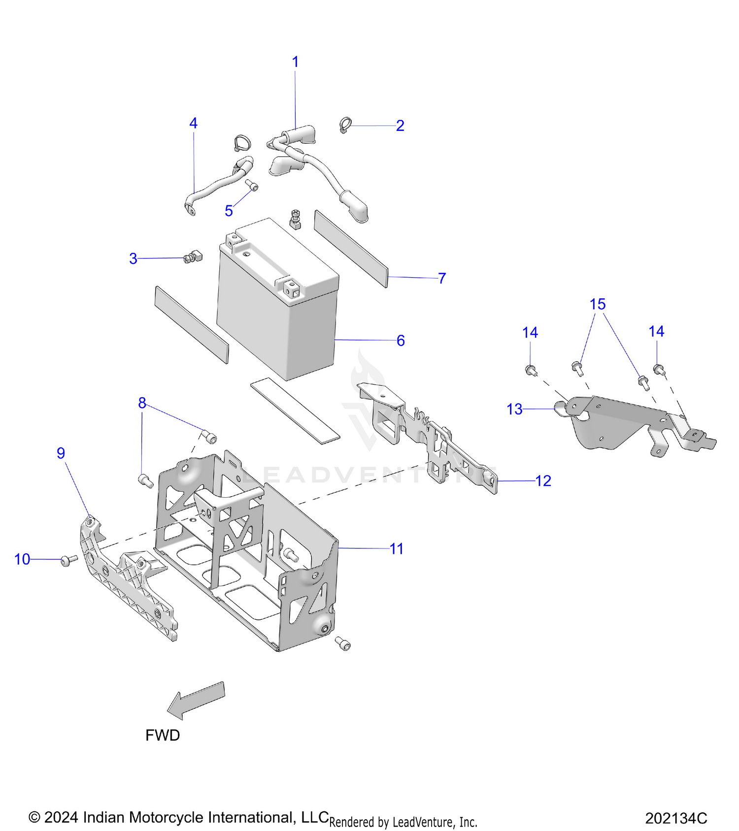 ELECTRICAL, BATTERY - N26LFRRR ALL OPTIONS (202134C)