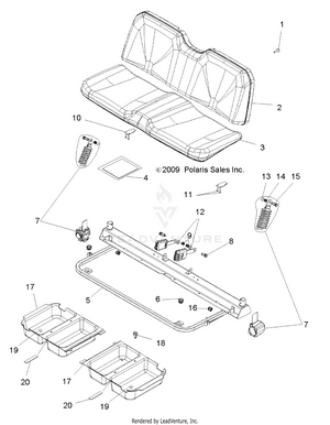 Body, Seat - R10rc08ga/gh/fa/fh (49levseat10sdw) Schematic