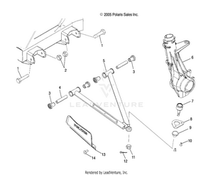 A-arm/strut Mounting (2x4)(4x4) - R05rb50aa/rd50aa/ab/ac/ad (4999203249920324b14) Schematic