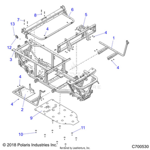 Chassis, Frame - R20cca57a1/a7/b1/b7 (700530) Schematic