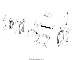 Cooling System - A02ba38ca (4969936993a07) Schematic