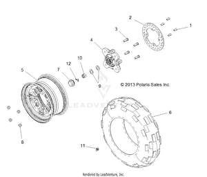 Wheels, Front - R141d9jda/2d9jda (49brutuswheel13) Schematic