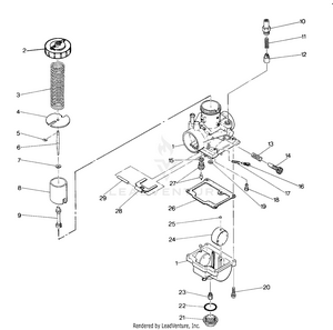 Carburetor Assembly (4916341634035a) Schematic