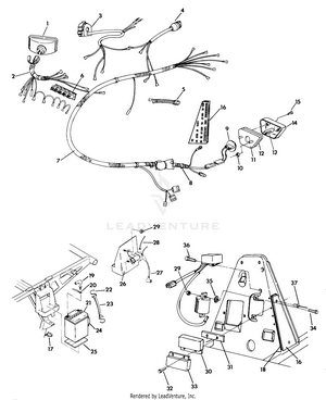 Wiring Harness (4918541854035a) Schematic