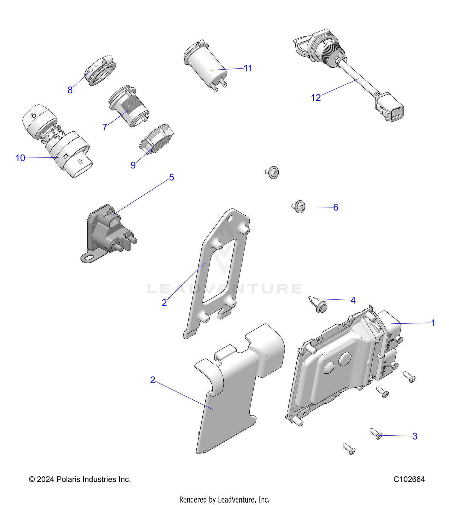 ELECTRICAL, SWITCHES, SENSORS and ECM - A26SJR57AG (C102664)