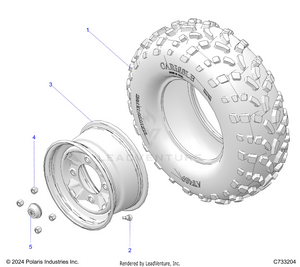 Wheels, Front - R22t6a99a1/b1 (c733204) Schematic