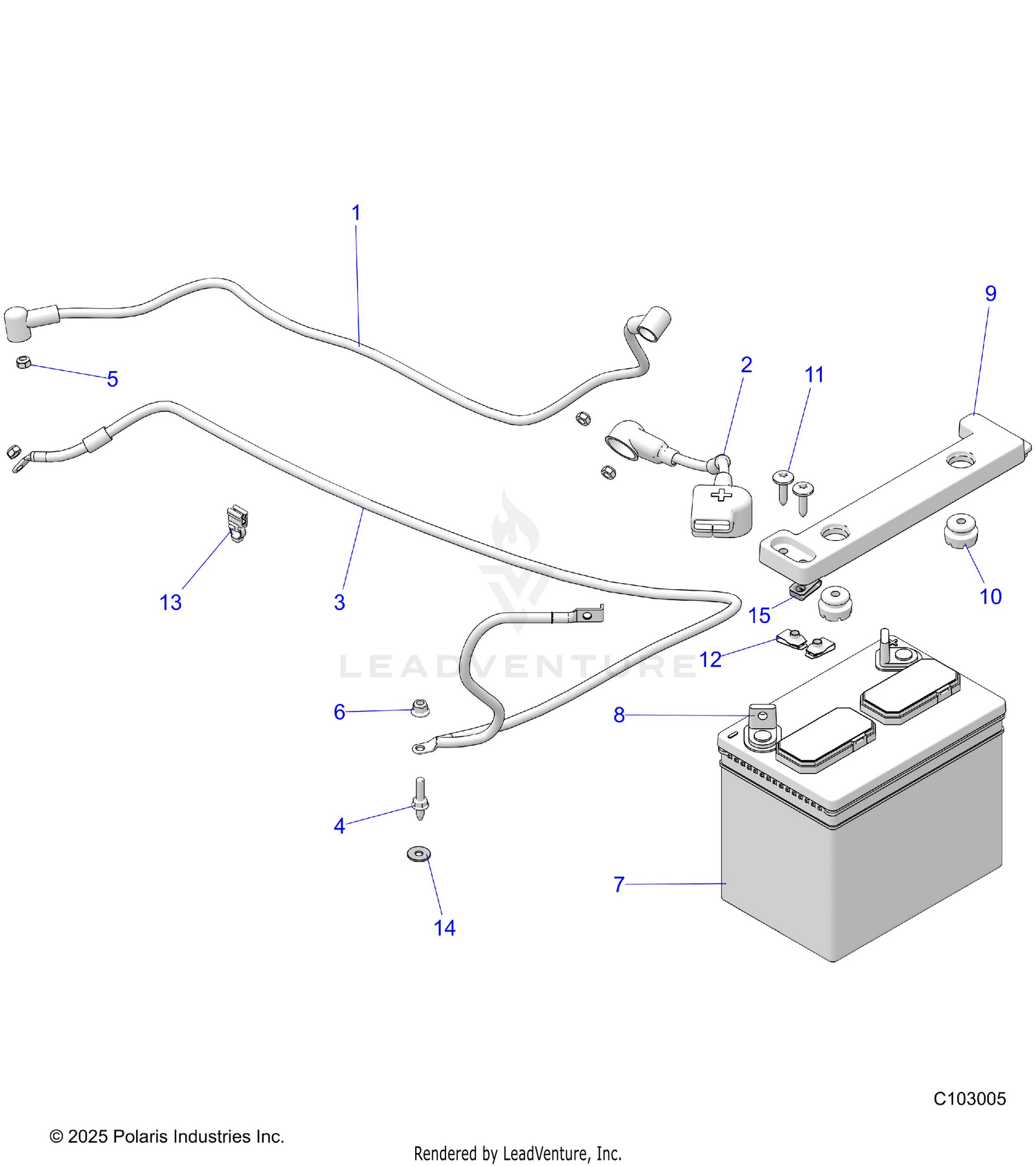 ELECTRICAL, BATTERY - A26SEE57C4/E4 (C103005)