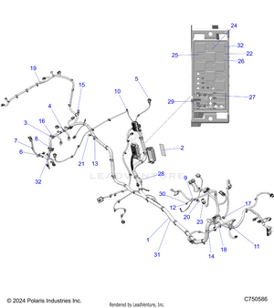 Electrical, Wire Harness - Z25nmf99a4/a5/b4/b5 (c750586) Schematic