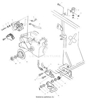 Rear Brake/foot Pedal - A01ch50ad (4960026002c009) Schematic