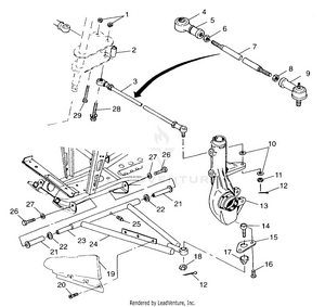 A-arm/strut Mounting - W98ch50a(c)(d)(e)(f) (4950135013c003) Schematic