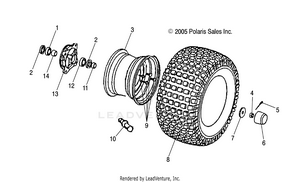 Front Wheel - A02fa09ca/cb/cc (4999202359920235b07) Schematic