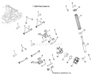 Suspension, A-arms, Mid Drive - R09rf68af/ar/az (49rgraarm097006x6) Schematic