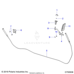 Drive Train, Gear Selector - R20cca57a1/a7/b1/b7 (c700938) Schematic