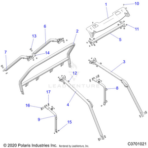 Chassis, Cab Frame - Z22nar99af/bf (c0701021) Schematic