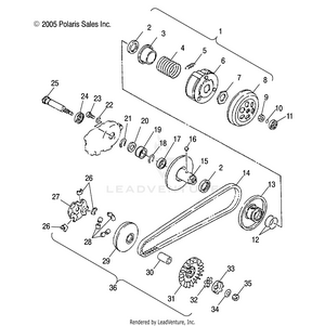 Drive Pulley - A06fa09ca/cb/cc (4999202399920239a13) Schematic