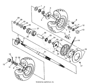 Rear Wheel Drive Scrambler W967840 (4935823582c005) Schematic