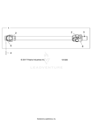 Drive Train, Prop Shaft, Front - A19sxn85a8 [101306] Schematic
