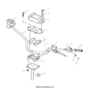 Steering - Handlebar - A01aa32aa (4963816381b006) Schematic