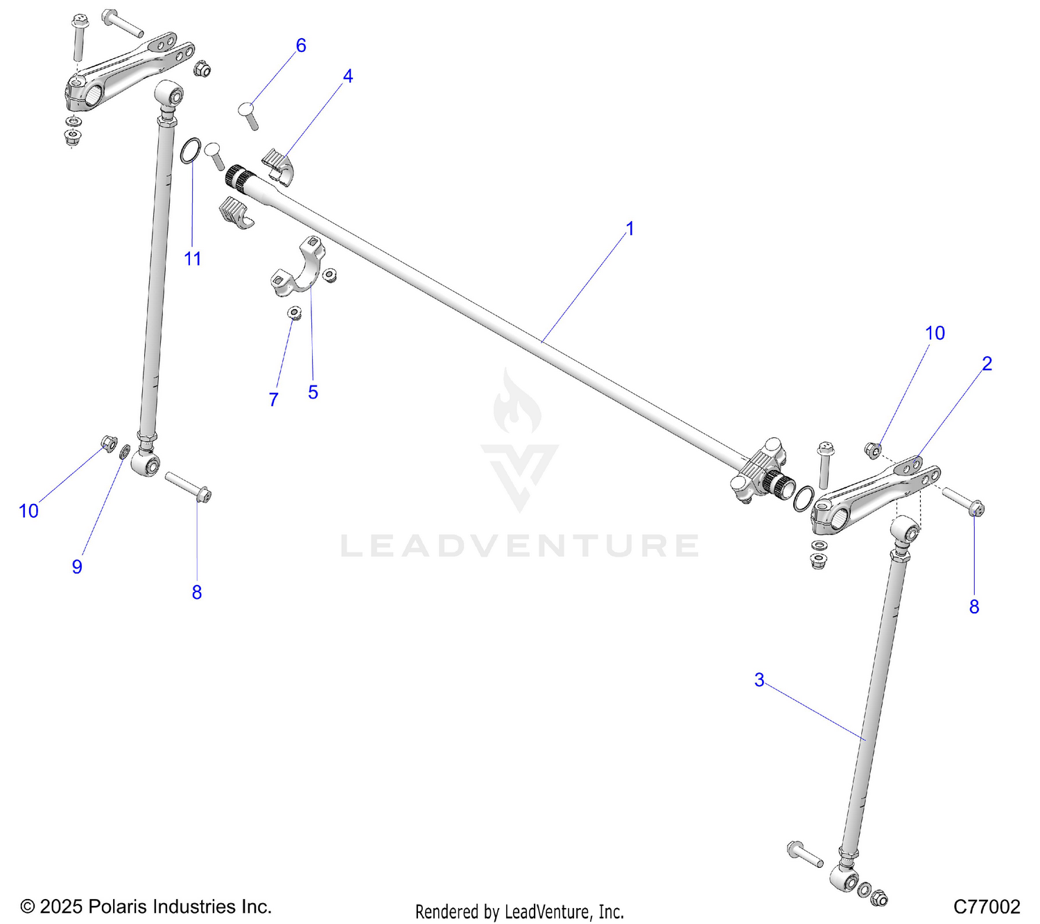 SUSPENSION, REAR STABILIZER BAR - Z26RRE2KAL (C77002)