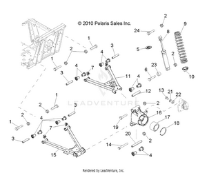 Suspension, Rear - R11rh50ag/ah/ar (49rgrsusprr11500efi) Schematic